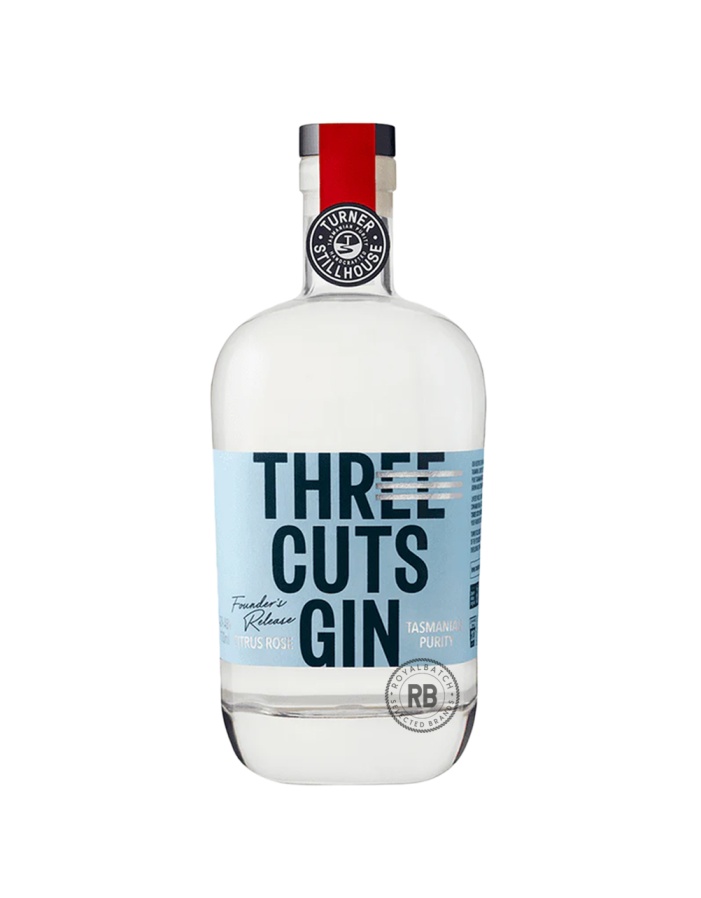 Three Cuts Founder's Release Citrus Rose Tasmanian Gin