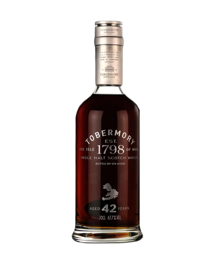 Tobermory The Isle of Mull 42 year old Single Malt Scotch Whisky