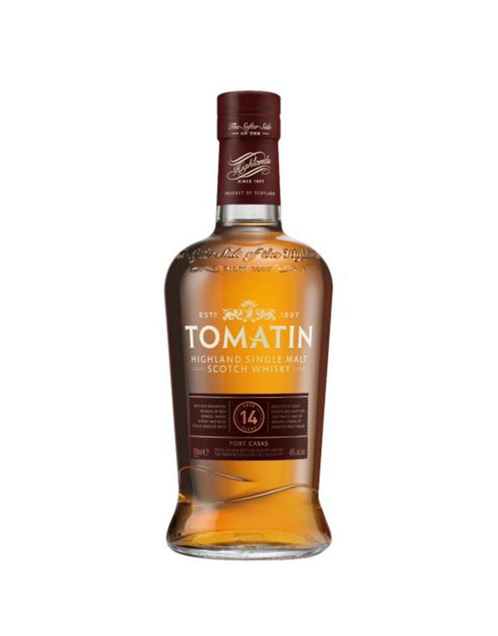 Tomatin 14 Year Old Port Cask Finish Single Malt Scotch Whisky