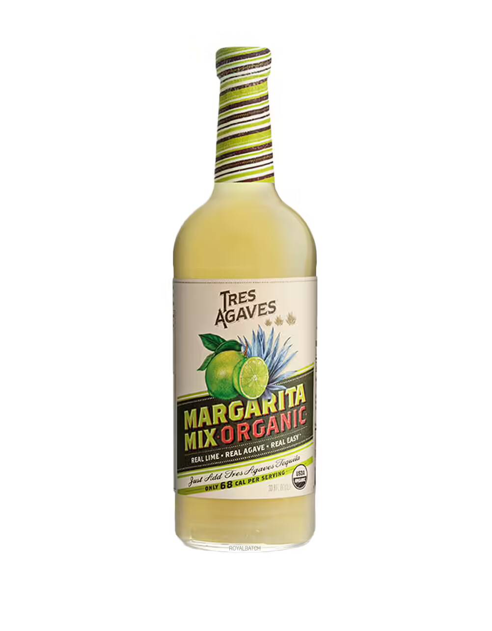 Tres Agaves Classic Lime Margarita Mix Organic 1L