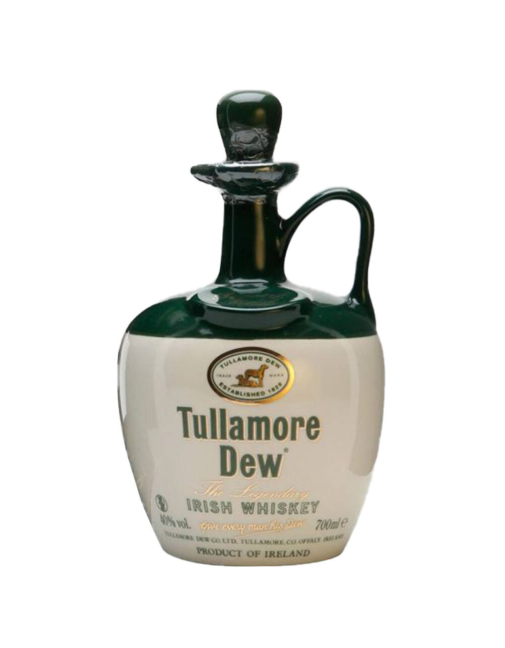 Tullamore Dew Crock Irish Whiskey