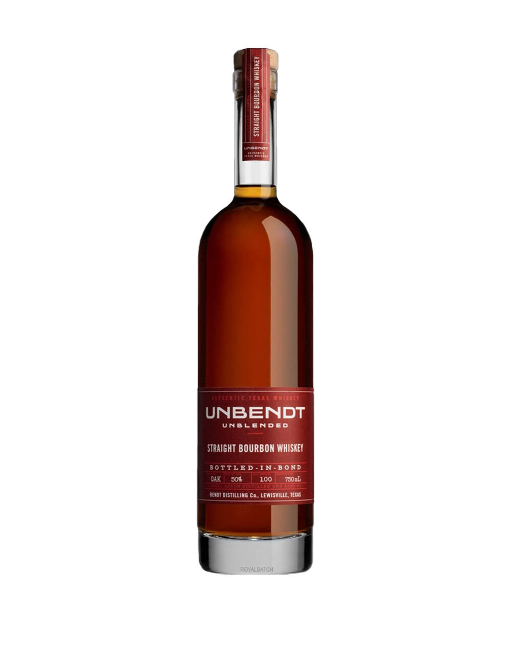 Unbendt Unblended Straight Bourbon Whiskey