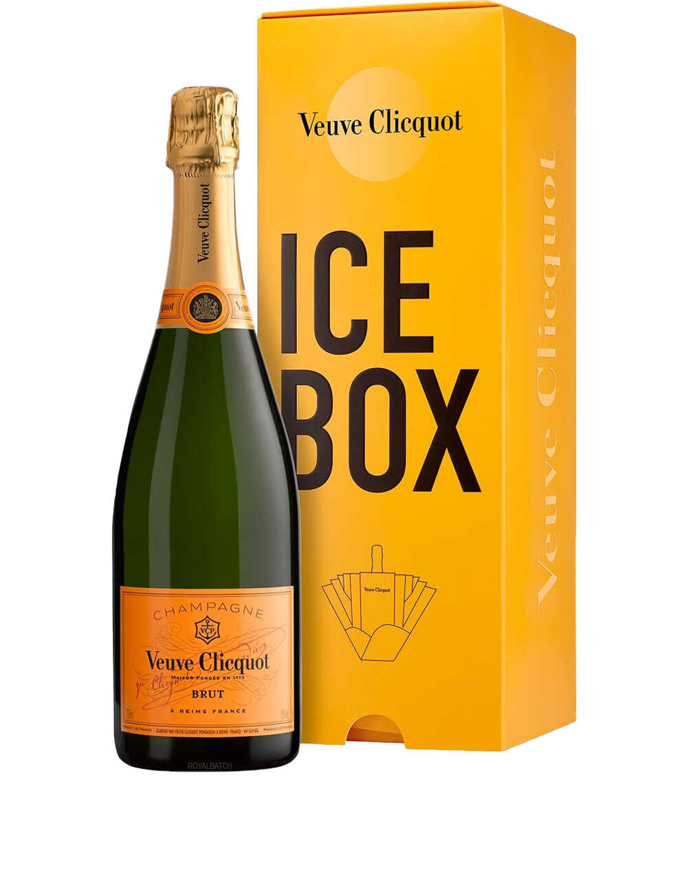 Veuve Clicquot Yellow Label Brut Ice Box Champagne