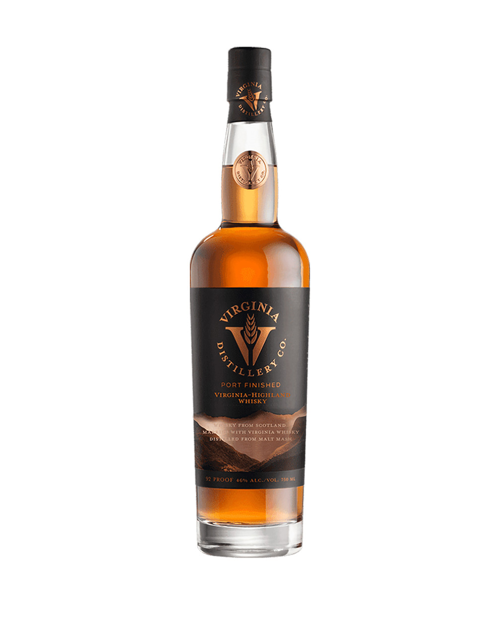 Virginia Distillery Co. Port Cask Finished Virginia-Highland Whisky