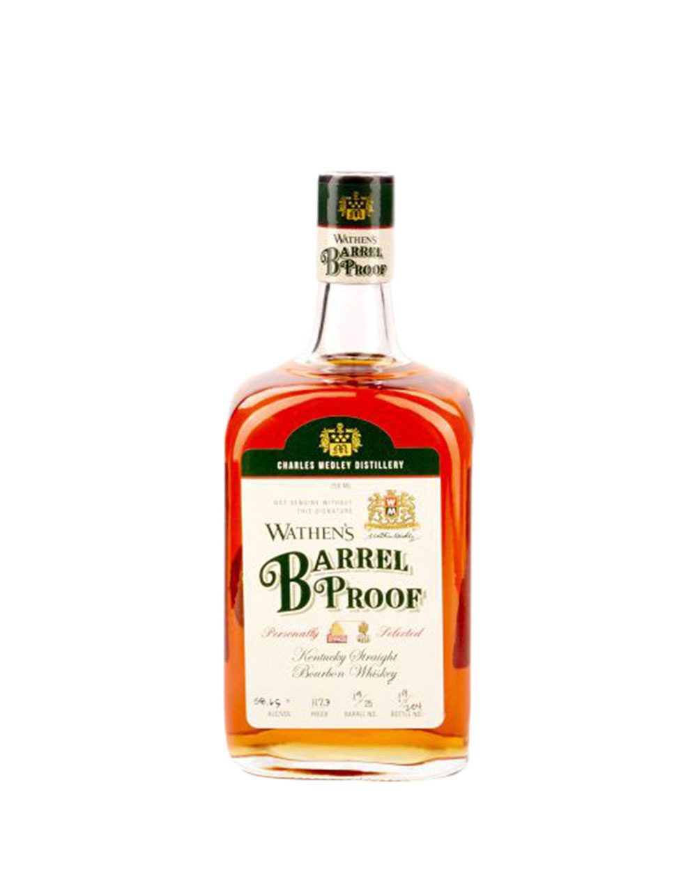 Wathen's Barrel Proof Kentucky Straight Bourbon Whiskey