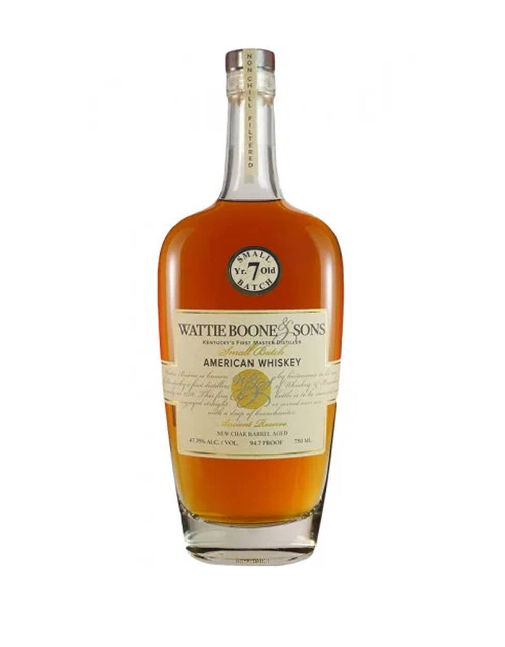 Wattie Boone and Sons 7 Year Old Small Batch American Whiskey 