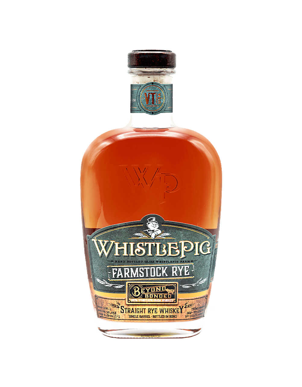 WhistlePig Farmstock Rye Beyond Bonded Single Barrel Rye Whiskey