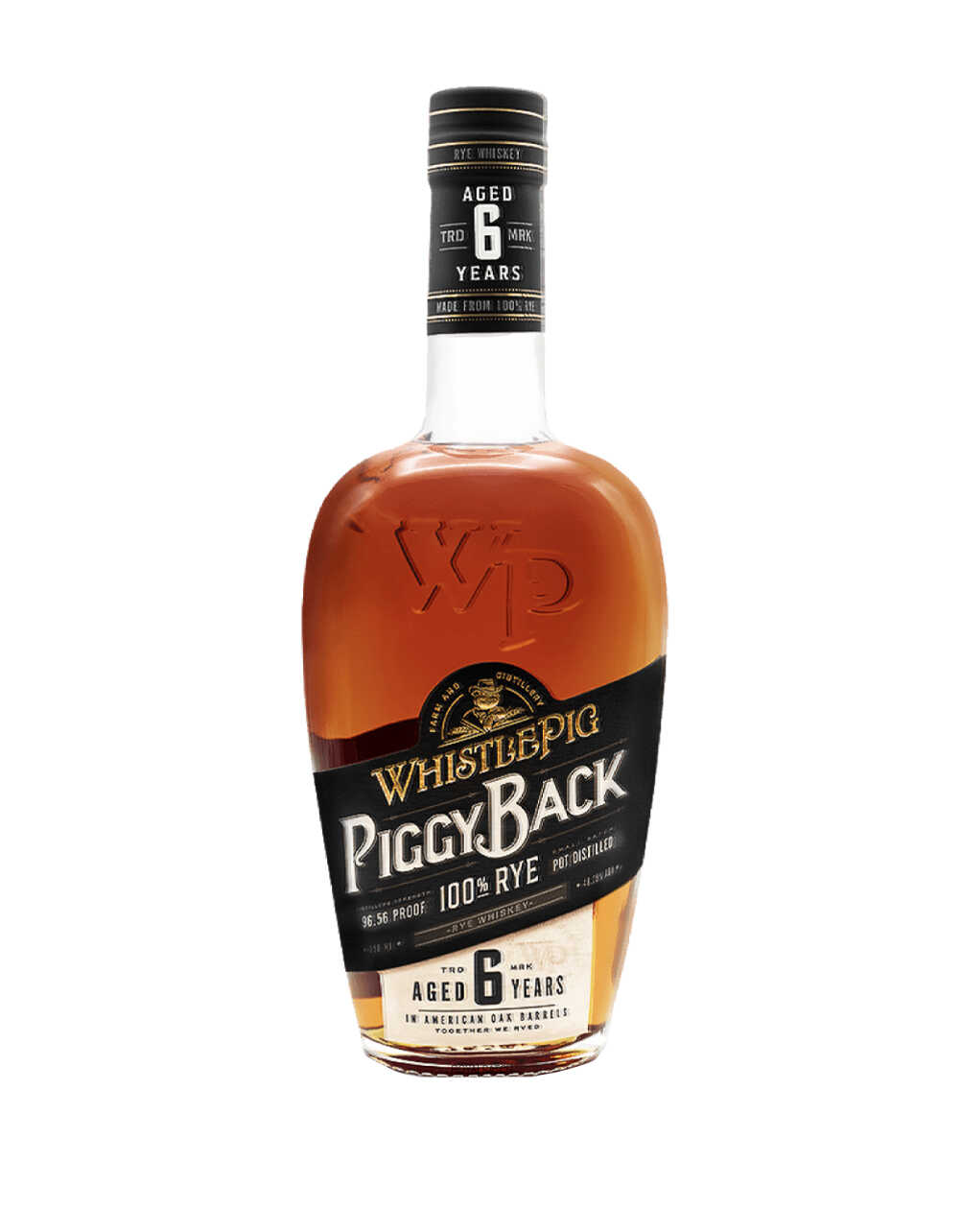 WhistlePig PiggyBack Small Batch 100 Proof 6 years Rye Whiskey