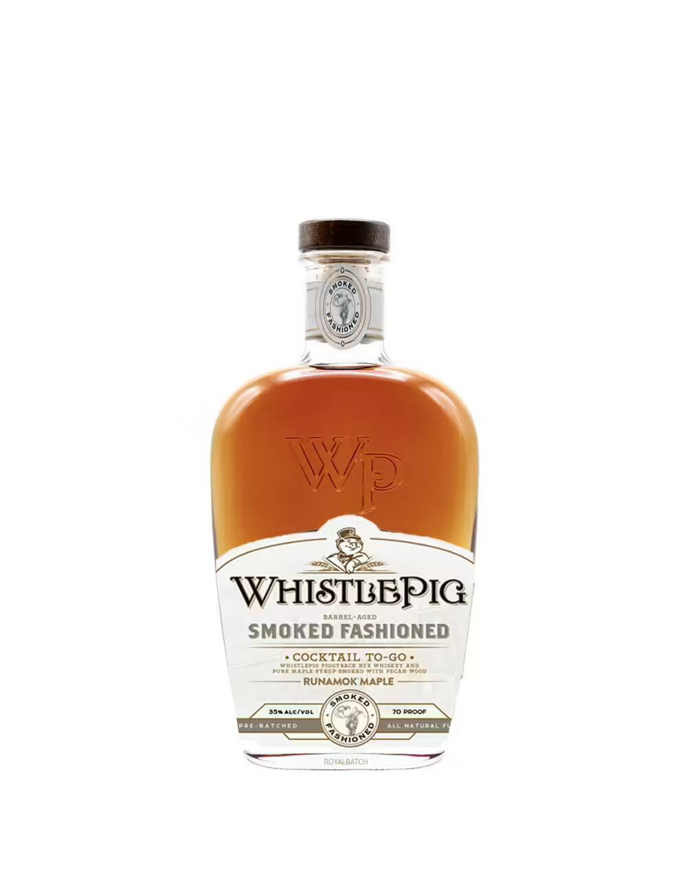 WhistlePig Smoked Fashioned Cocktail To Go Runamok Maple Rye Whiskey 375ml