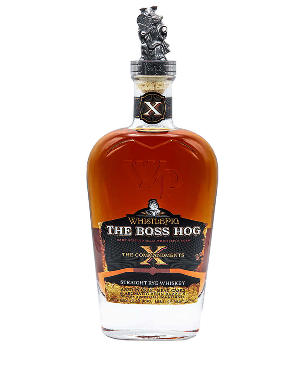 WhistlePig The Boss Hog X The Commandments Straight Rye Whiskey