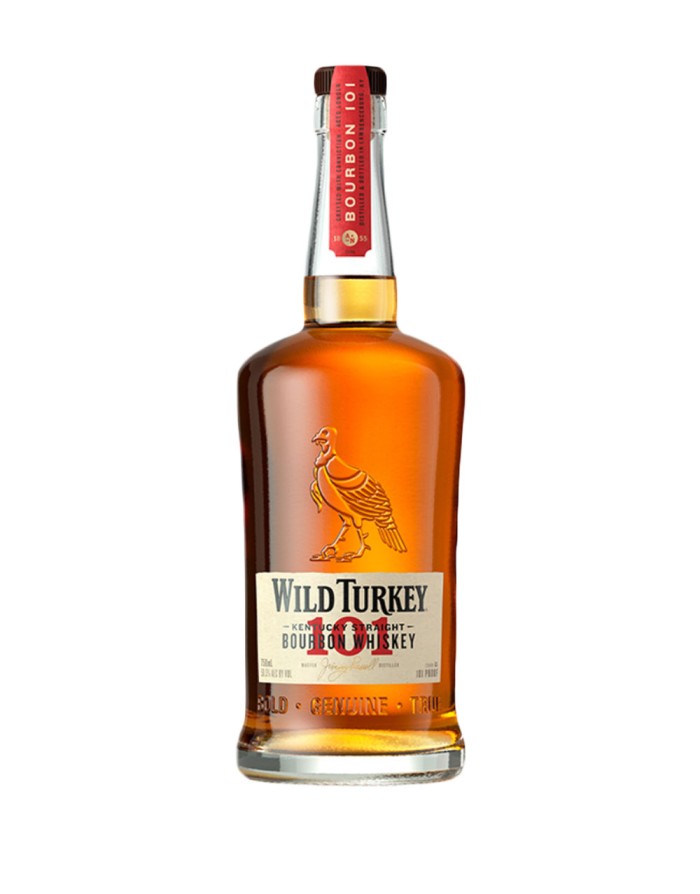 Wild Turkey Kentucky Straight Bourbon Whiskey 101 1L Whisky