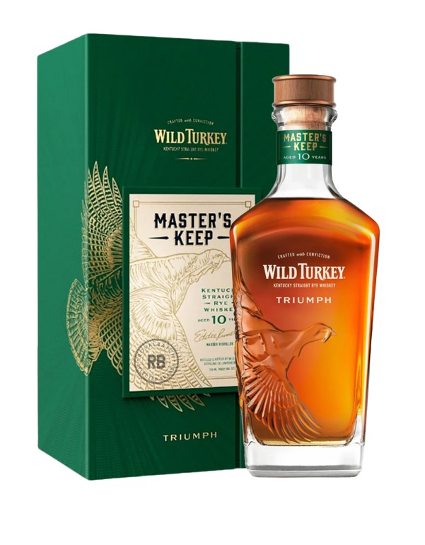 Wild Turkey Master's Keep Triumph 10 Year Old Kentucky Straight Rye Whiskey