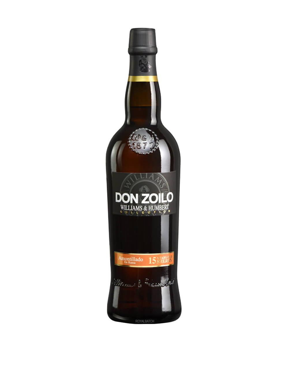 Williams and Humbert Amontillado Sherry Don Zoilo Palomino Wine