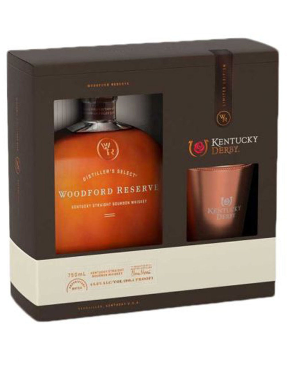 Woodford Reserve Kentucky Derby Straight Bourbon Whiskey Gift Set