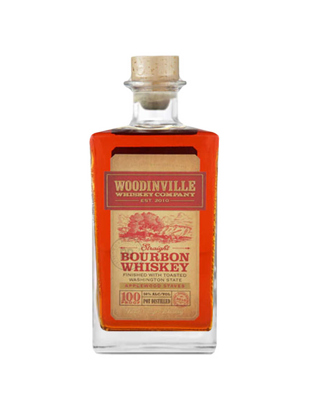 Woodinville Applewood Staves Straight Bourbon Whiskey