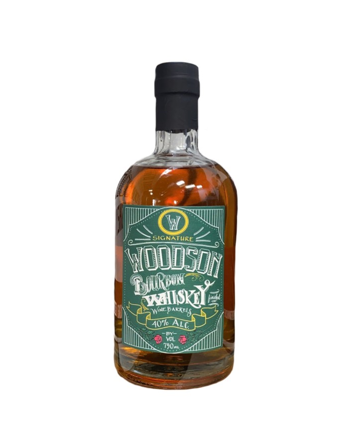 WOODSON GREEN & GOLD SIGNATURE SERIES WHISKEY