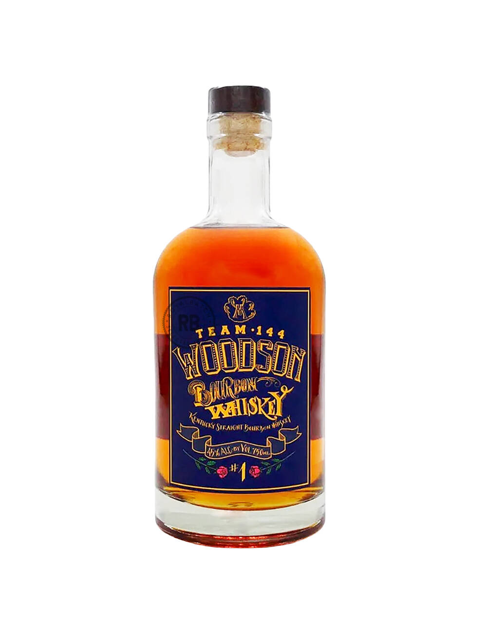 Woodson Team 144 Michigan Commemorative Bottle Bourbon Whiskey