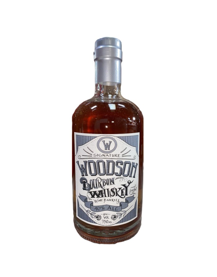 WOODSON  WHITE & SILVER SIGNATURE SERIES WHISKEY