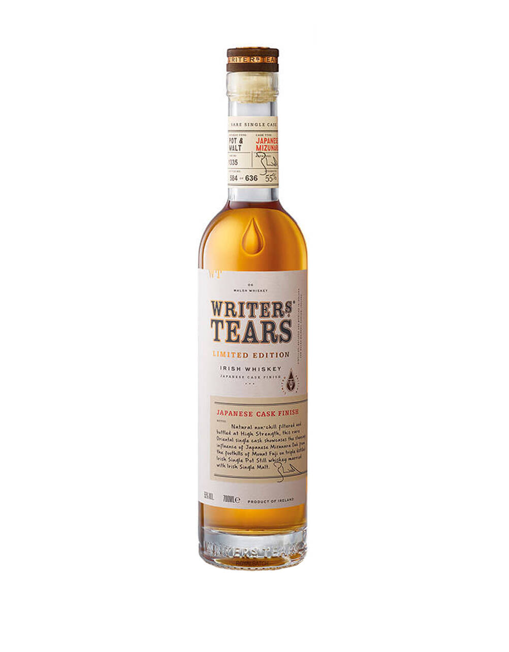 Writers Tears Limited Edition Japanese Cask Finish Irish Whiskey