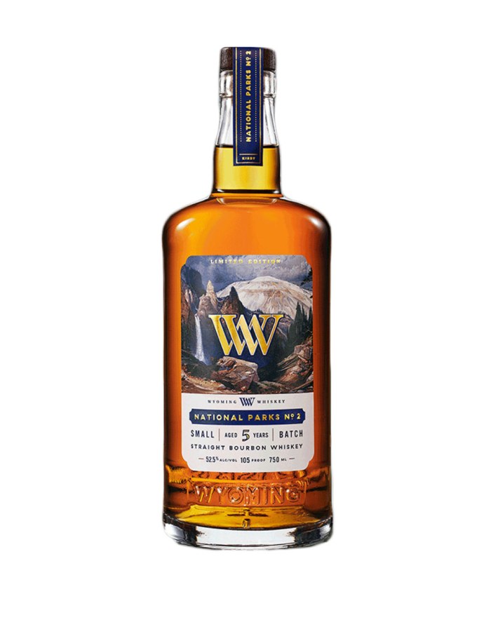 Wyoming National Parks No 2 Limited Edition Small Batch Straight Bourbon Whiskey