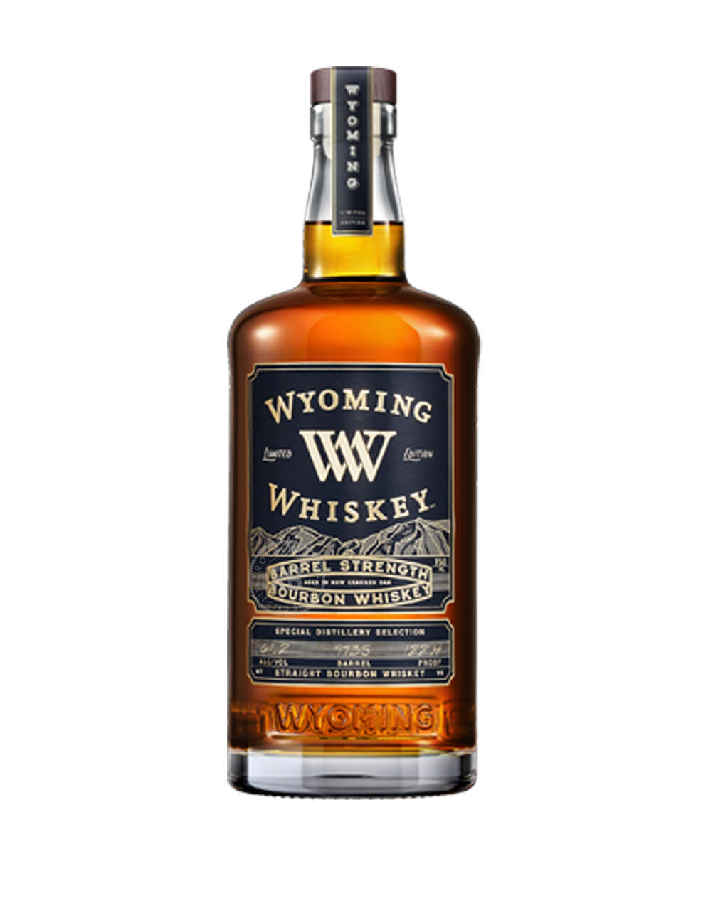 Wyoming Whiskey Barrel Strength Bourbon Whiskey