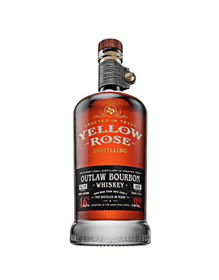 Yellow Rose Outlaw Bourbon Whiskey