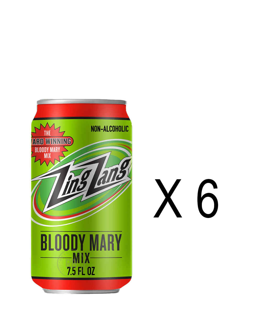 Zing Zang Blazing Bloody Mary Mix (6 Pack) x 7.5 fl oz