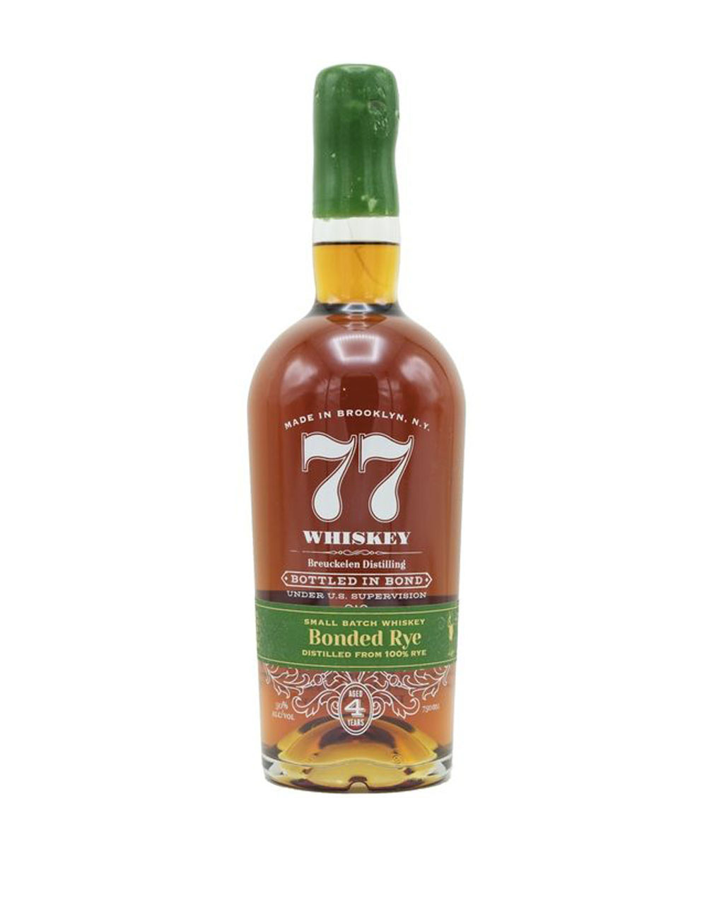 77 Bonded Rye Small Batch Whiskey