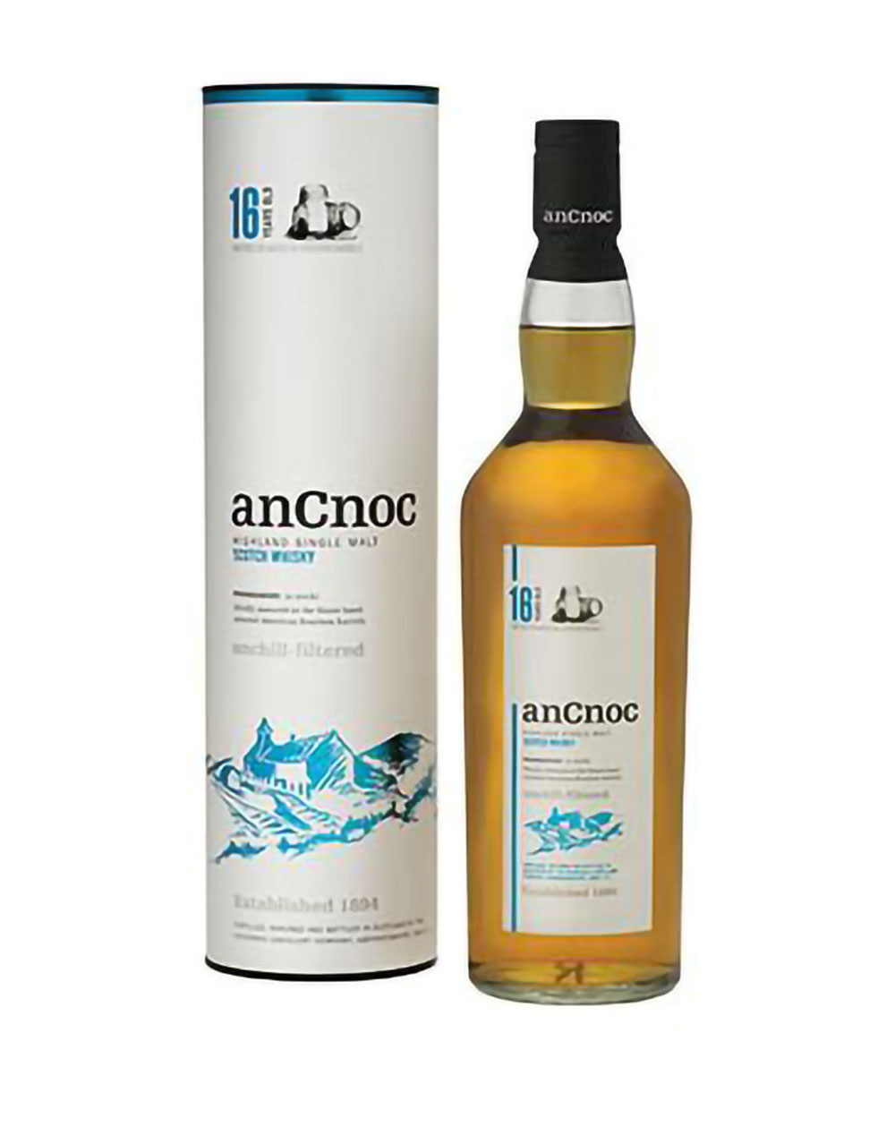 anCnoc 16 Year Old Single Malt Scotch Whisky