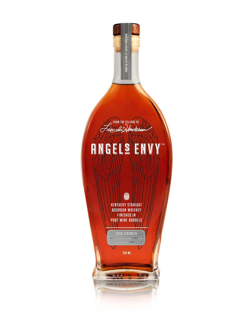 Angel's Envy 2019 Cask Strength Bourbon Finished in port Wine Barrels Whiskey