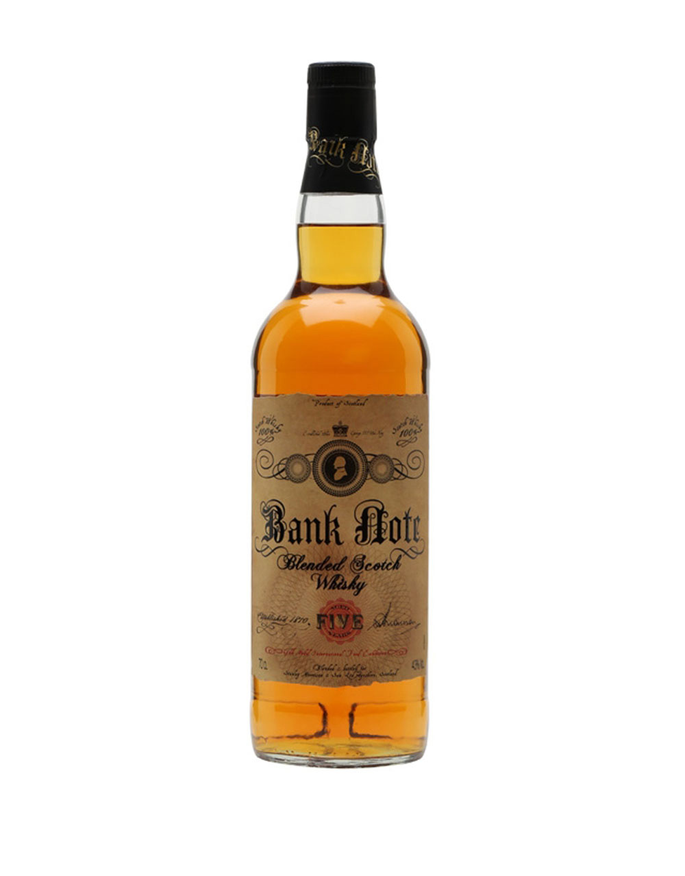 Bank Note Blended 5 year Irish Whiskey