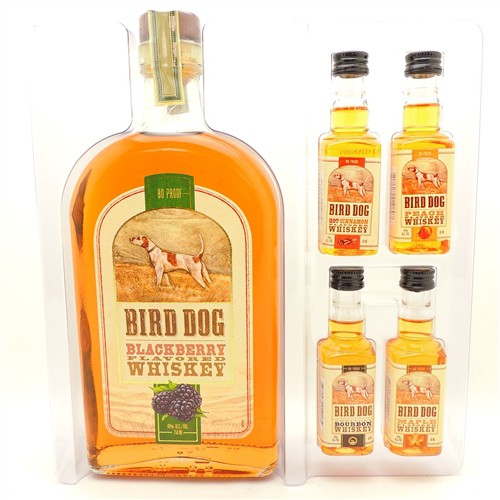 Bird Dog Blackberry Flavored Whiskey Gift Set 750 ml Whisky