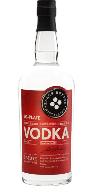 Black Button 20 Plate 750 ml Vodka
