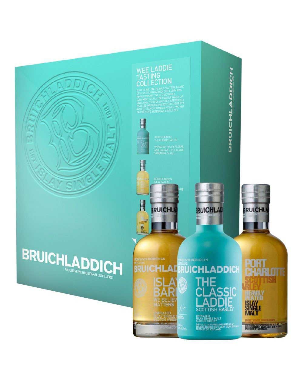 Bruichladdich Wee Laddie Tasting Collection Gift Set (3 x 200ml) Whisky