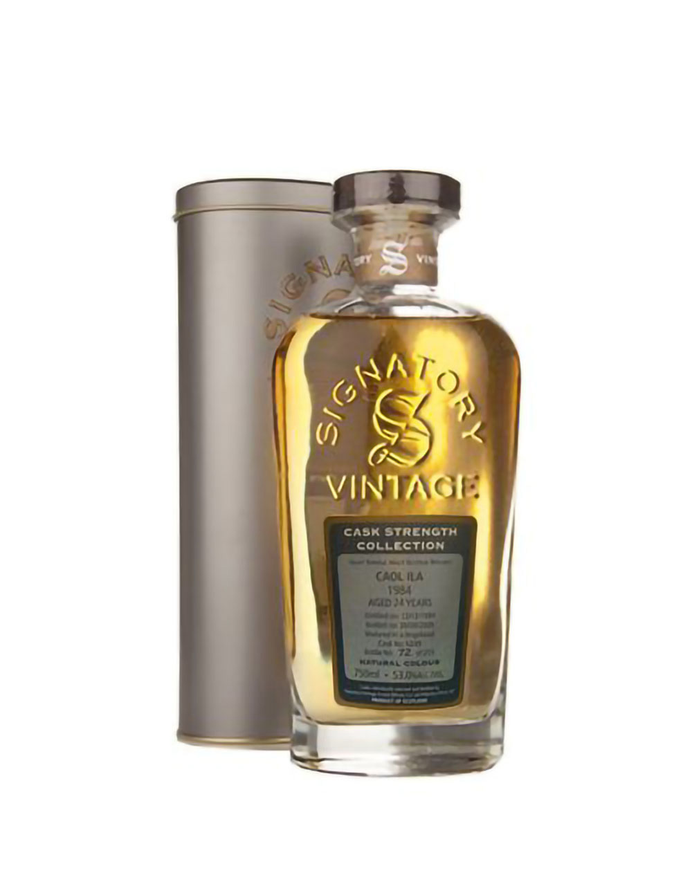 Caol Ila 1984 24 Year Old Single Malt Scotch (Signatory Bottling)