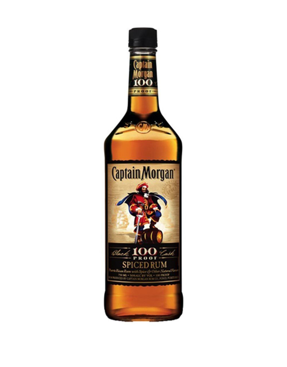 Captain Morgan Black Cask 100 Proof Spiced Rum