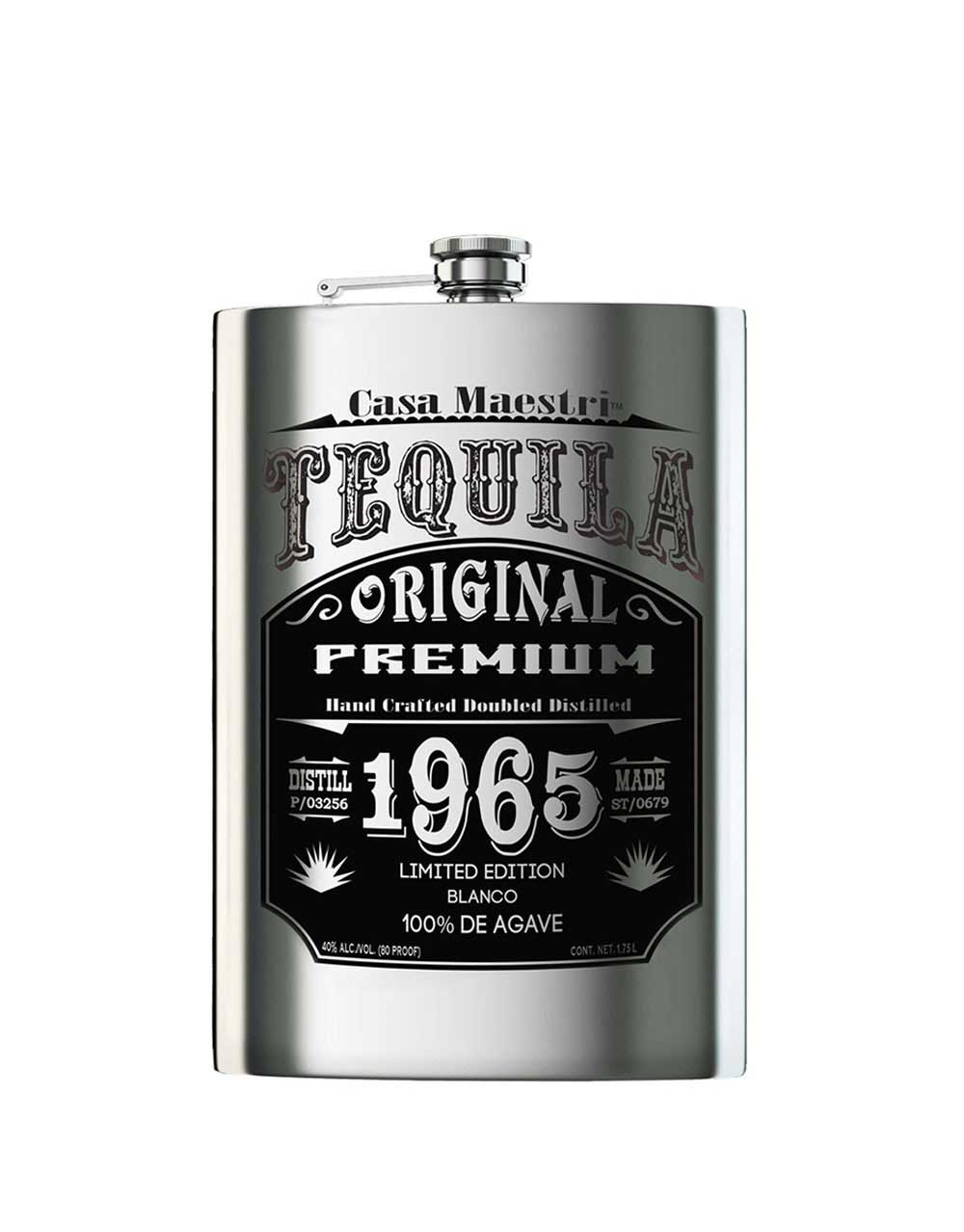 Casa Maestri Flask Edition Blanco Tequila 1.75L