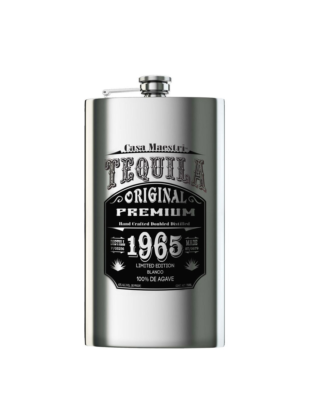 Casa Maestri Flask Edition Blanco Tequila