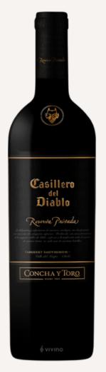 Casillero del Diablo Reserva Privada Cabernet Sauvignon 2017 750ml Cabernet Sauvignon