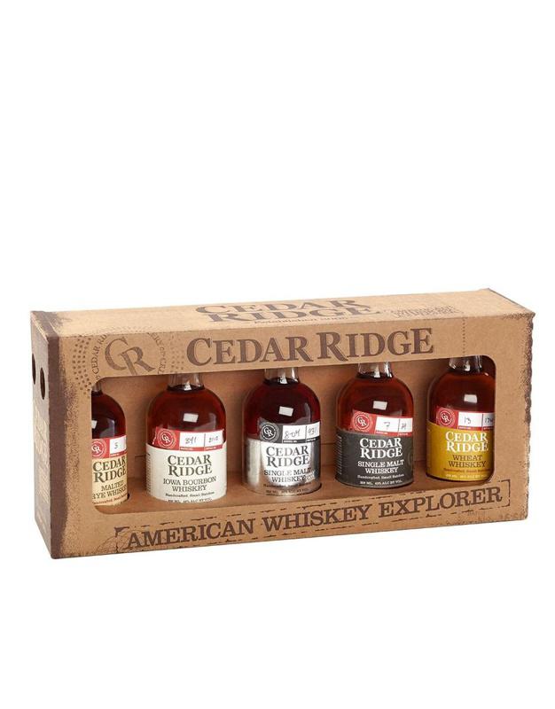Cedar Ridge American whisky explorer pack (5) 200 ml x5 Whisky