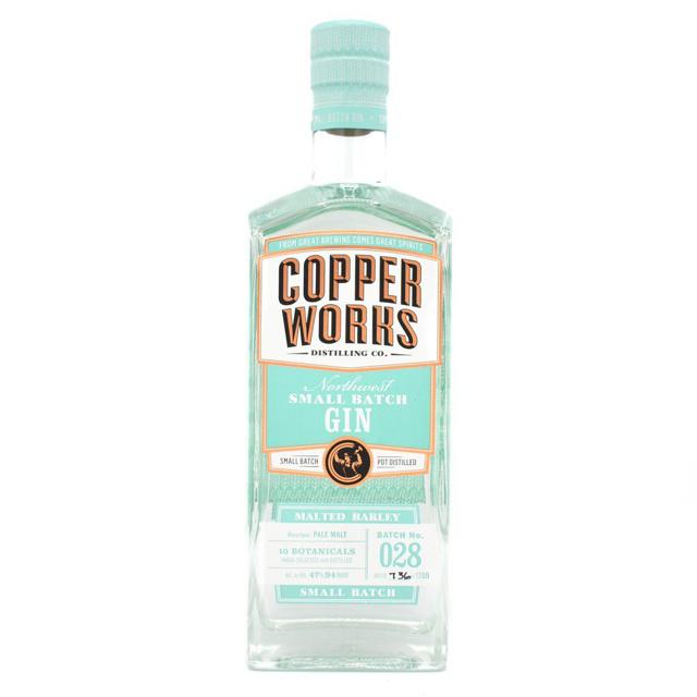 Copperworks Distilling Co Northwest Small Batch Gin Malted Barley ( Batch 032) 750 ml Gin