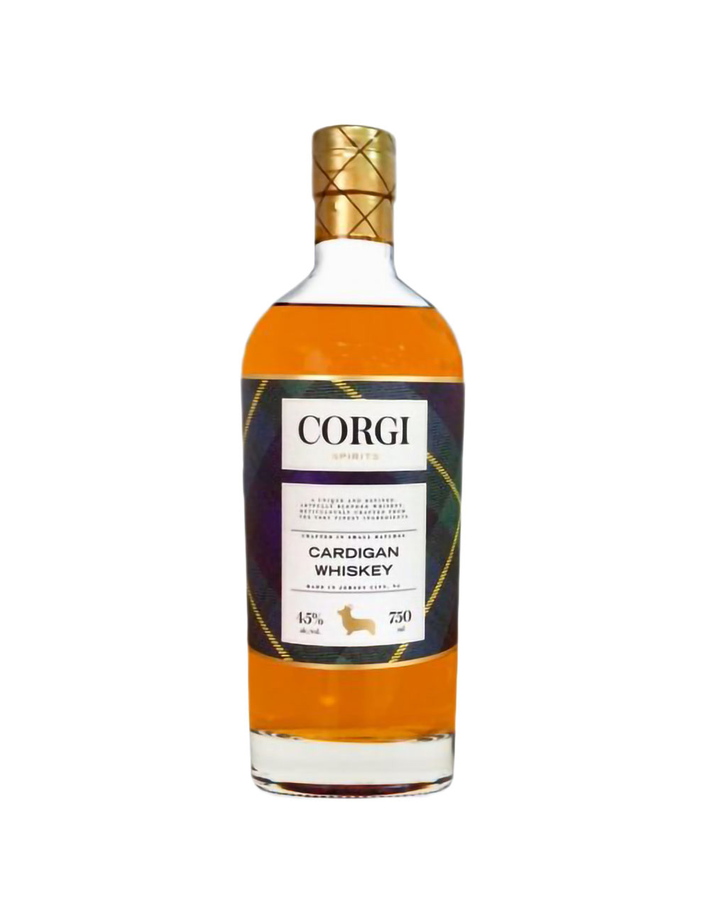 Corgi Cardigan Whiskey