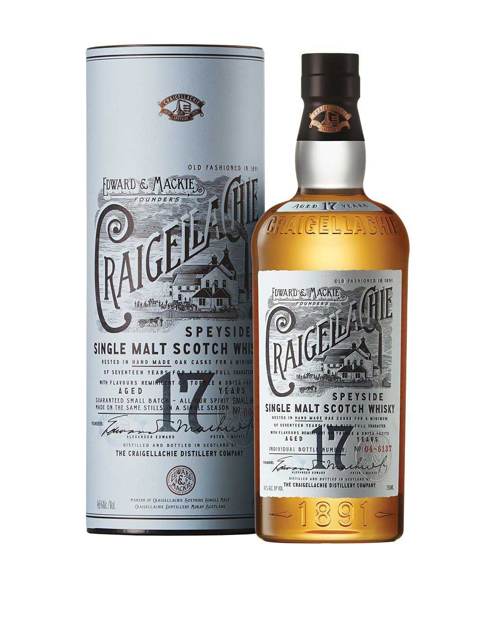 Craigellachie 17 Year Old Single Malt Scotch Whisky