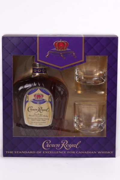 Crown Royal Collector Edition With 2 Shot Glasses 750 ml Whisky