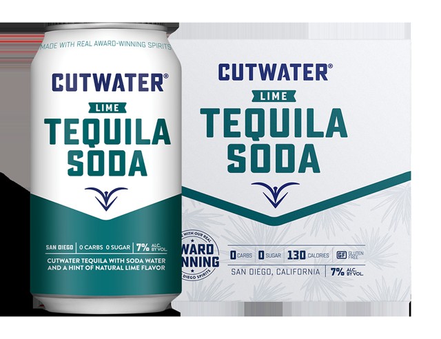 Cutwater Lime Tequila Soda 4 pack can 4x355 ml Tequila