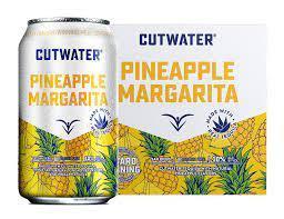 Cutwater Pineapple Margarita (4 Pack) 355 ML Canned Cocktails