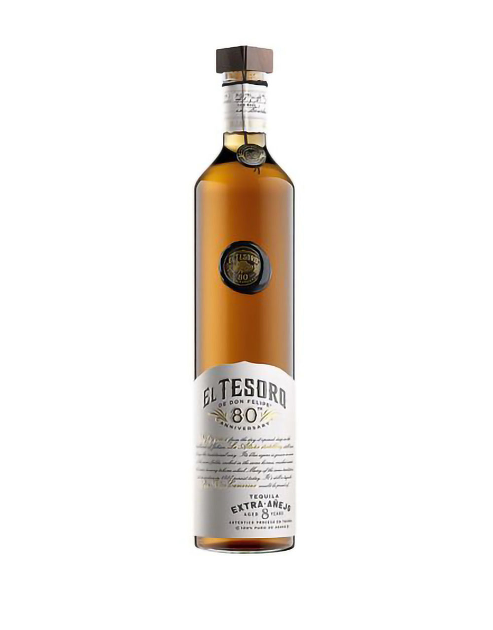 El Tesoro 80th Anniversary Extra Anejo Tequila