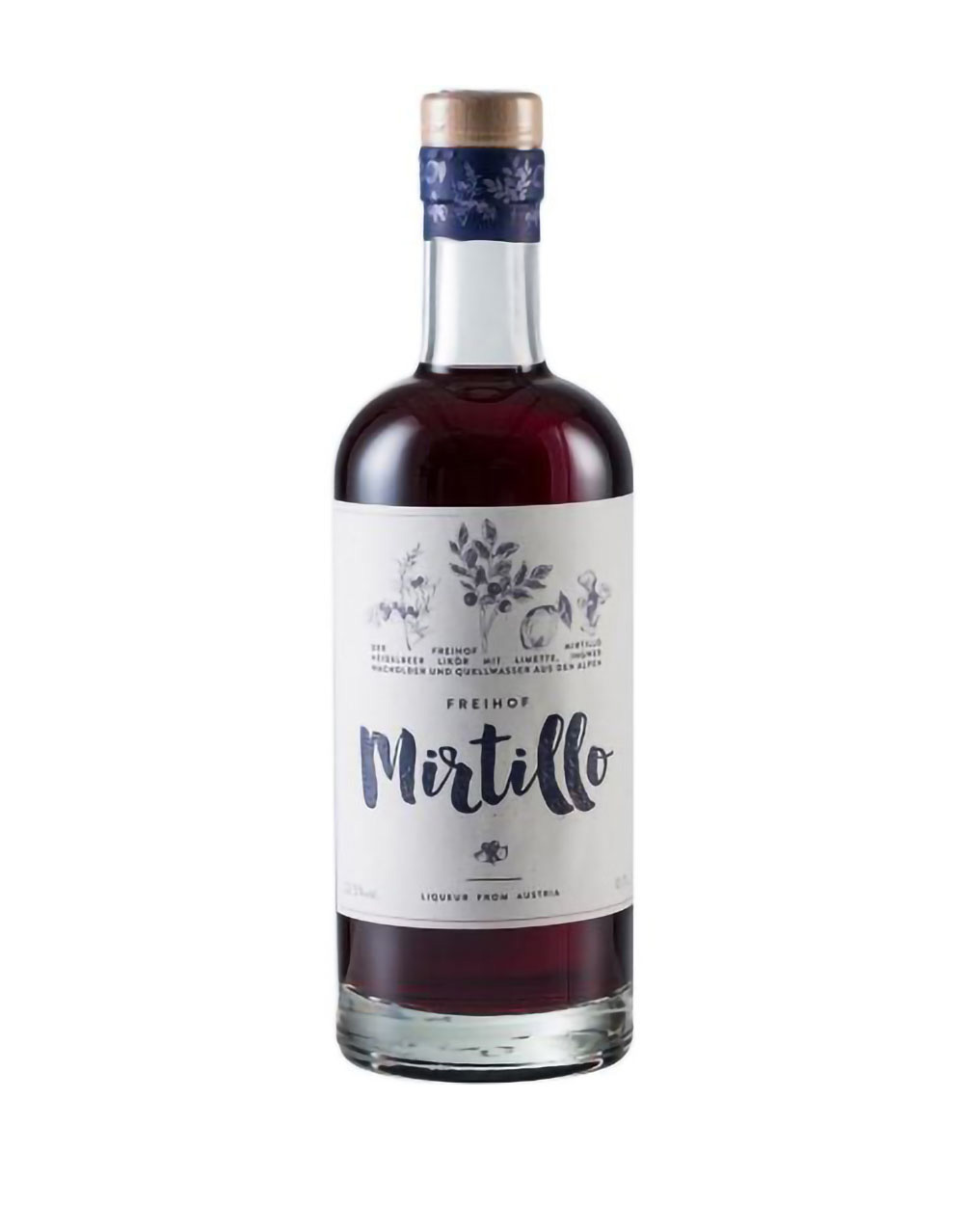 Freihof Mirtillo Blueberry Liqueur