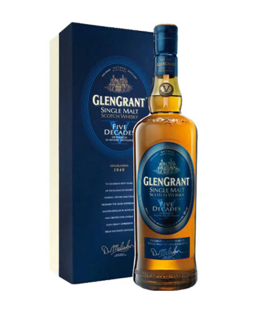 Glen Grant Five Decades Single Malt Scotch Whisky