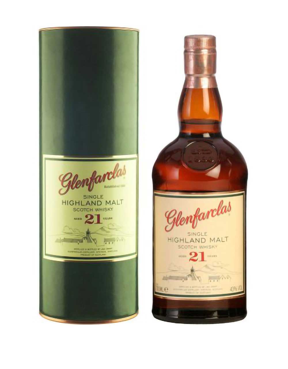 Glenfarclas 21 Year Old Single Malt Scotch Whisky